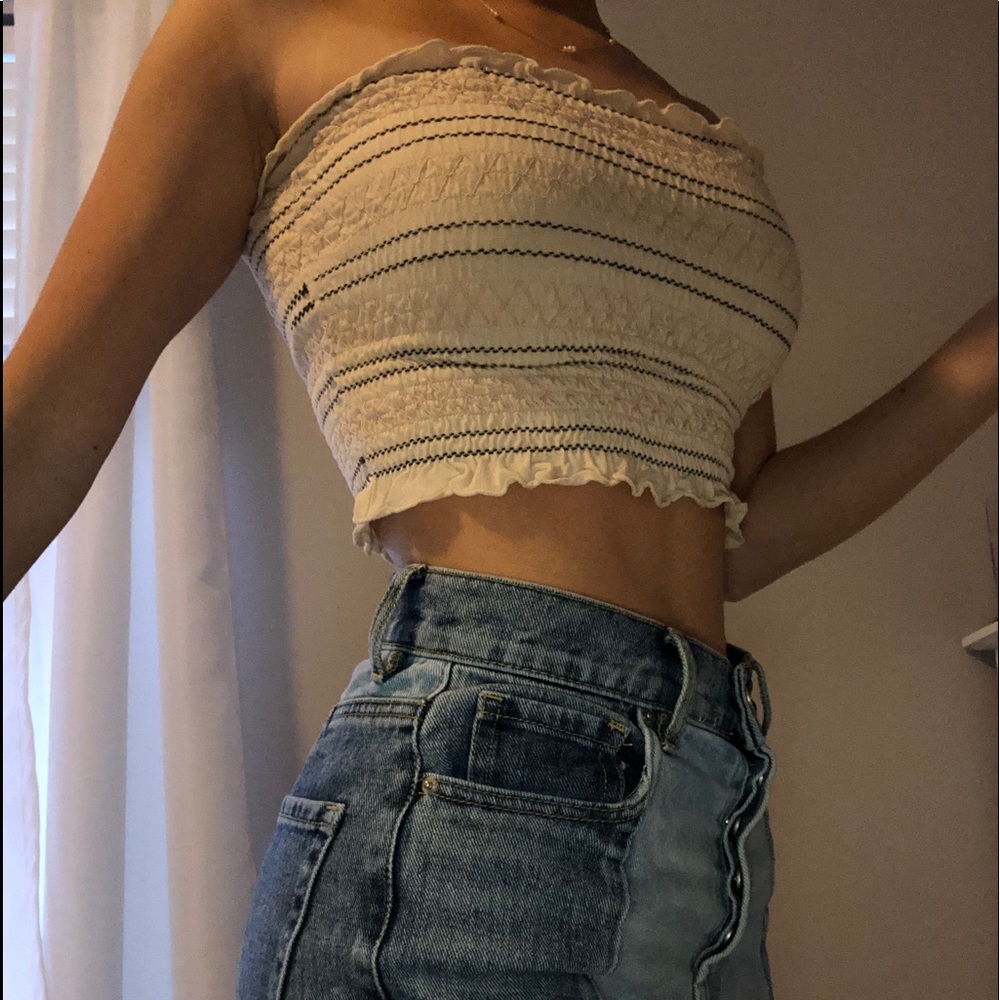 Strapless tank from American Eagle